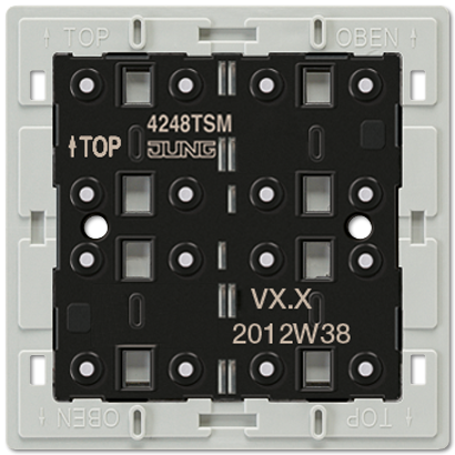 JUNG KNX Мех сенсорной кнопки 4гр, 8 каналов включения 4248TSM