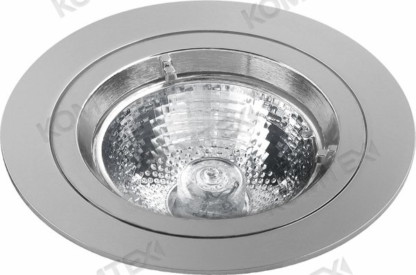Comtech Terra Светильник галогеновый встраиваемый MR16 1x50W GU5.3 хром P00351