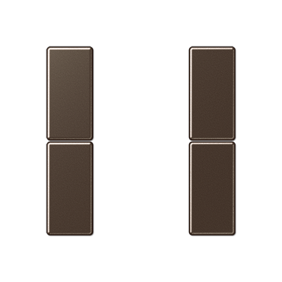 JUNG комплект накладок 2гр мокко A502TSAMO