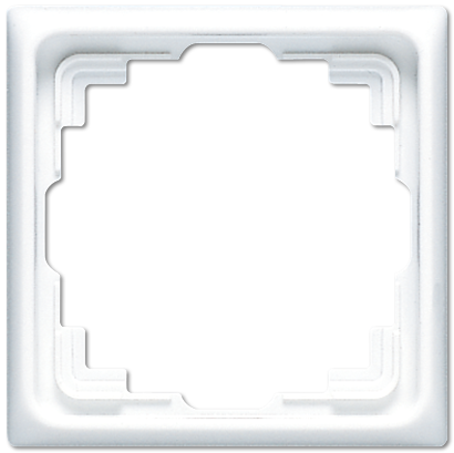 JUNG Рамка для инсталляции в кабельных каналах, однократная белая CD581KWW