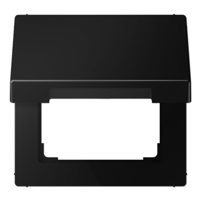 JUNG LS 990 Черный матовый Откидная крышка для устройств 50х50 LS990BFKLSWM