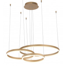 Kink Light 08223M,33S Подвес Тор матовое золото d60+40+30 h150 Led 80W (3000k)