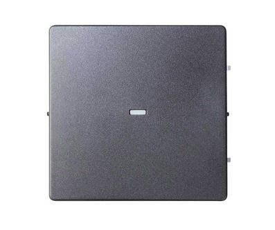 Simon S82 Concept Матовый титан, Клавиша для выключателя S77 с подсветкой 8201111-096