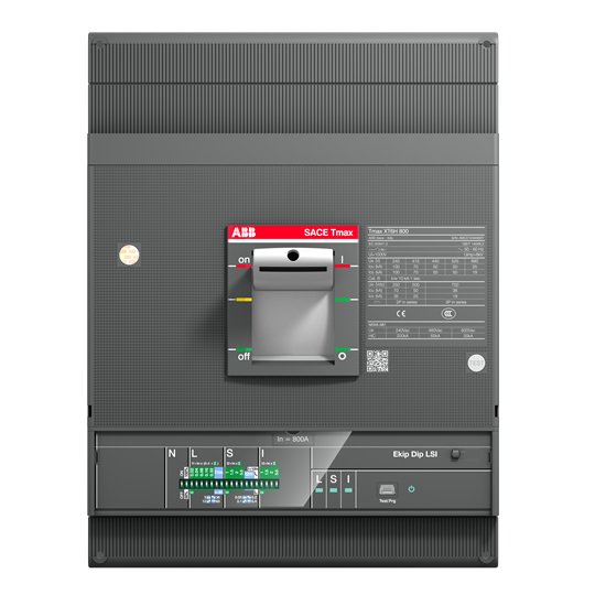ABB Выключатель автоматический XT6N 800 Ekip Dip LS/I In=630 3p F F 1SDA107562R1