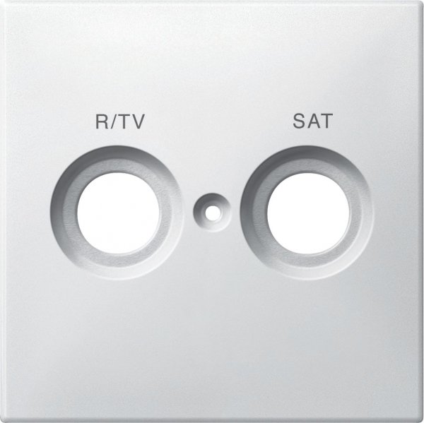 SE Merten SD Бел Накладка розетки R/TV-SAT с маркировкой MTN299619