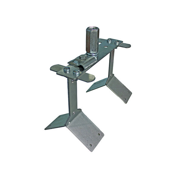 EZETEK Держатель молниеприемника 16 мм для конька, оцинк. 70865