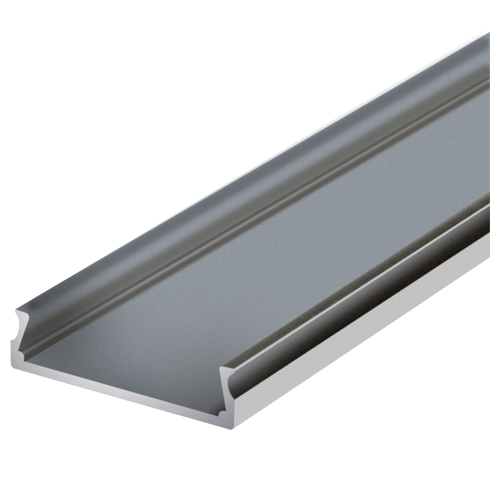 Купить Jazzway Профиль PAL 2406 накладной (2м) анодированный .1037763