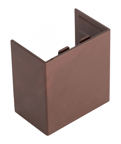 EKF PROxima Соединитель (15х10) (4 шт) Plast под темное дерево