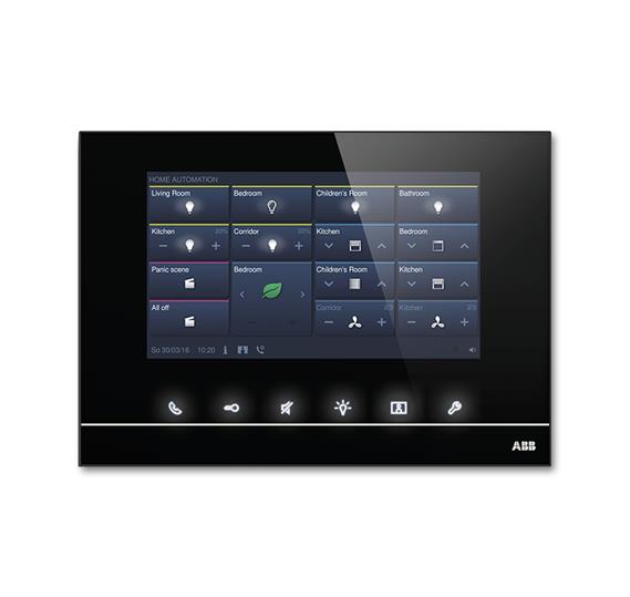 ABB DP7-S-625 Панель управления free@homeTouch 7", чёрная 2CKA008300A0357