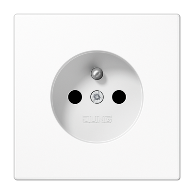 JUNG розетка франко-бельгийского тсандарта LS1520FKIWW