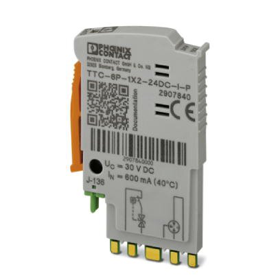 Phoenix Contact TTC-6P-1X2-24DC-I-P Штекерный модуль для защиты от перенапр-й 2907840