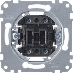 Купить SE Merten Механизм QuickFlex Выключателя 1-клавишного 2-полюсного, 20А, 250В, винт. клеммы MTN311201