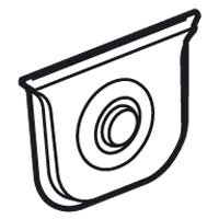 Купить Legrand Plexo Белый Сальник,1 ввод диаметром до 25мм 069646