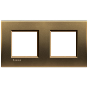 BT LL Бронза Рамка прямоугольная, 2+2 мод LNA4802M2BZ