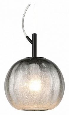 VELANTE 379-026-01 Подвес Черный/Дымчатый E27 1*40W