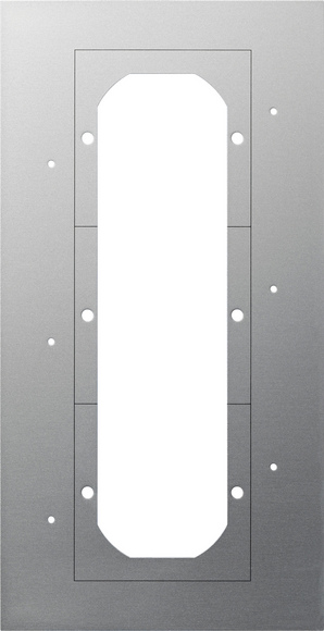 Gira Монтажная плата для плоских домофонов тройная 129800