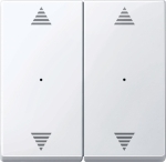 Купить SE Merten KNX\EIB SM Актив Бел Клавиша для модуля 2-кнопочного выключателя, с символами ВВ/ВН, 1/0 (MTN619725)