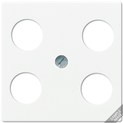 JUNG Крышка для SAT-TV-розетки с 4-мя гнездами шампань A561-4SAT1CH