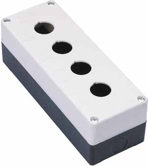 Купить Dekraft Кноп. пост пласт. D22 4 места бел. КП-101