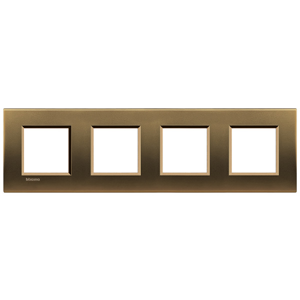 Купить BT LL Бронза Рамка прямоугольная, 4 поста LNA4802M4BZ