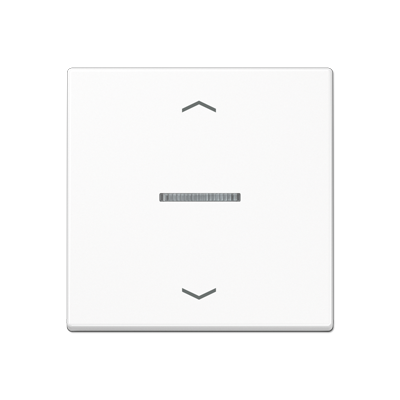 JUNG Клавиша для KNX кнопки, 1 группа, с окошком, символы стрелки дюропласт белый A101KO5PWW