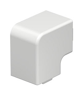 Купить OBO Bettermann Угол плоский кабель-канала WDK 40x40 мм, ПВХ, белый 6192831