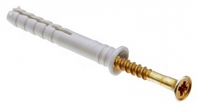 Купить Tech-Krep Дюбель-гвоздь 6К40 пот. манжета (нейлон) (12 шт) - пакет 102935