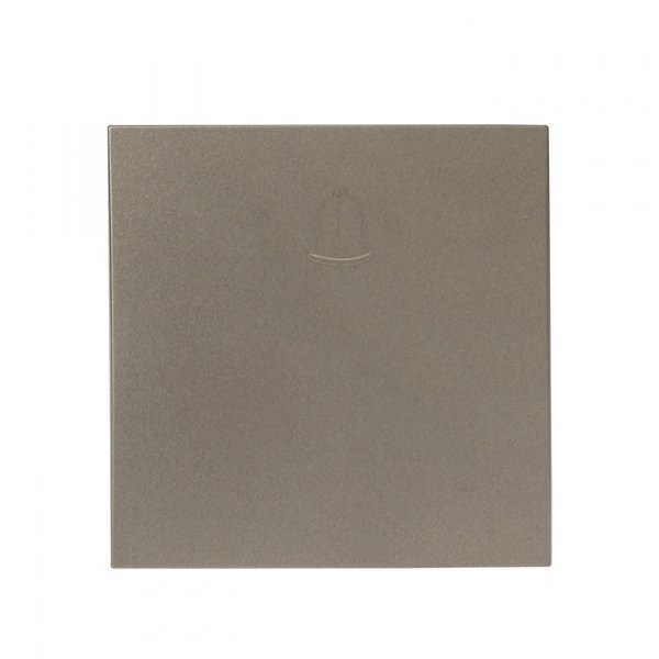 EKF PROxima Валенсия лицевая панель кнопки звонка 10А кашемир