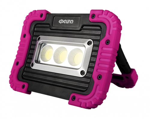 ФАZA Фонарь рабочий Фонарь WL1-L6W-mg (черно-рубин.) .5022584