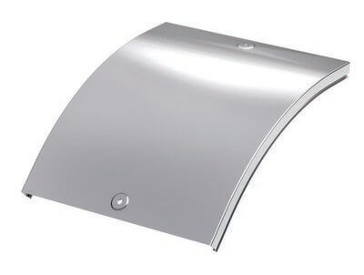 DKC Крышка на угол CD 45 вертикальный внеш. 45° осн.400, RAL 7004