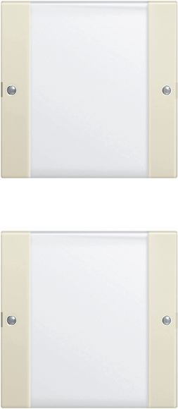 Gira KNX S-55 Крем глянец Комплект клавиш для сенсор.выкл. 2 шт 213201