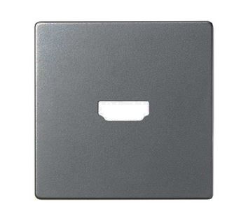 Simon S82 Concept Матовый титан, Накладка для розетки HDMI 8201094-096