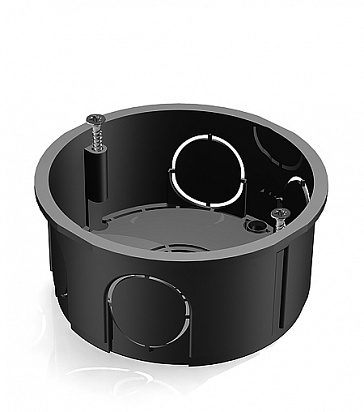 CHINT Коробка установочная D65x25мм  для скрытого монтажа в кирпичных стенах (с саморезами)