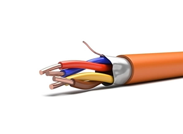 Кабель связи сигнальный медь КПСЭнг(А)-FRHF 4 скрут. оранжевый ГОСТ КПСЭнг(А)-FRHF 2*2*1