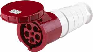 Купить DEKraft Розетка переносная 245 3Р+РЕ+N 125А 380В IP67 РП-102