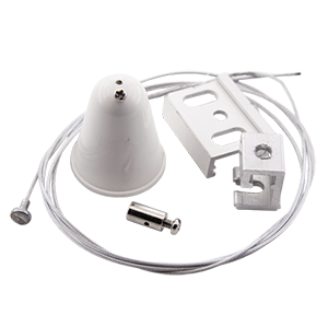 Varton Комплект подвеса с тросом 1,5м белый (1 трос и комплект креплений) V4-R4-00.0006.TRK-0001