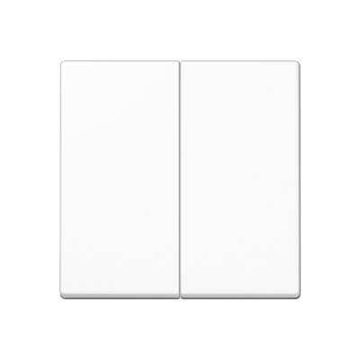 JUNG A 500 Белая Накладка светорегулятора 2-х канального нажимного A1565.07WW