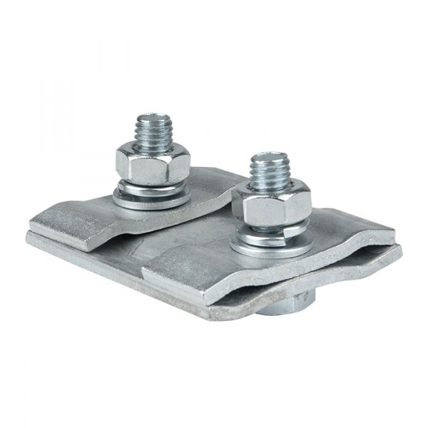 EKF PROxima Зажим соединительный плашечный 2 болта М8 (D провода 9,1...12,0 мм) ПС-2-1