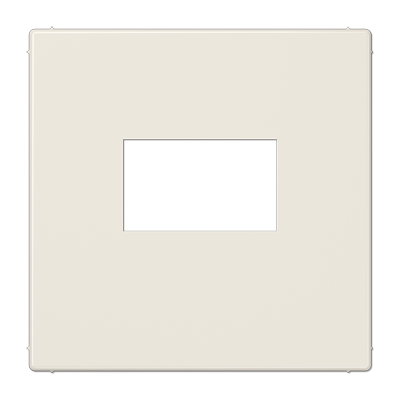 JUNG Cлоновая кость Плата для USB-зарядных устройств без видимого винта; термопласт LS1969USB