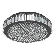 Eglo 390248 Светодиодный потолочный светильник LED-CL Ø410 black/crystal 'BALPARDA'