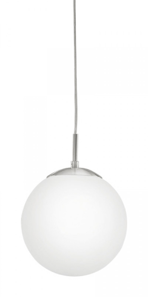 Eglo 85261 Подвес RONDO, 1X60W (E27), Ø200, опаловый, белый