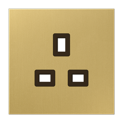 JUNG Накладка розетки БС 13А классик BS2521MECPL