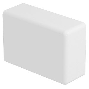 Купить OBO Bettermann Заглушка торцевая кабель-канала WDK 13x25x40 мм, ABS-пластик, белый 6193088