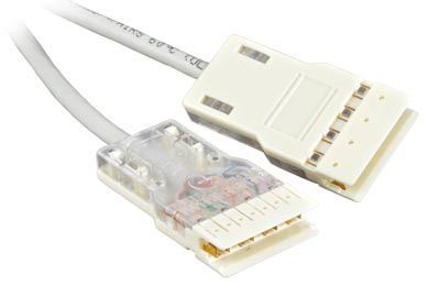 Hyperline PC-110-110-4P-C5e-1M-LSZH-GY Патч-корд 110 тип-110 тип, 4 пары, Cat.5e, LSZH, 1 м, серый 229906