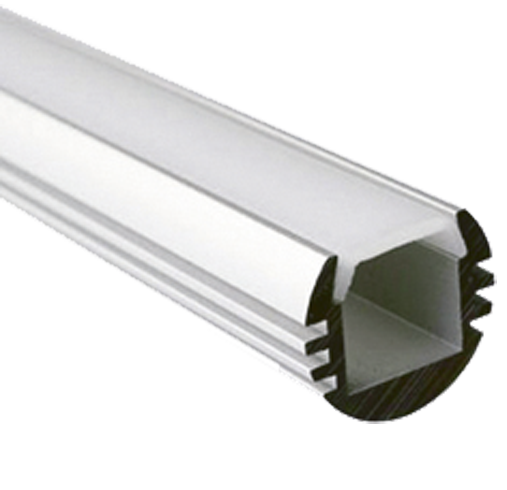 Jazzway Профиль  PAL 1818 круглый (2м) анодированный .1009630