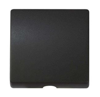 Simon S82 Concept Матовый черный, Накладка для шнурового выключателя и вывода кабеля 8200051-098