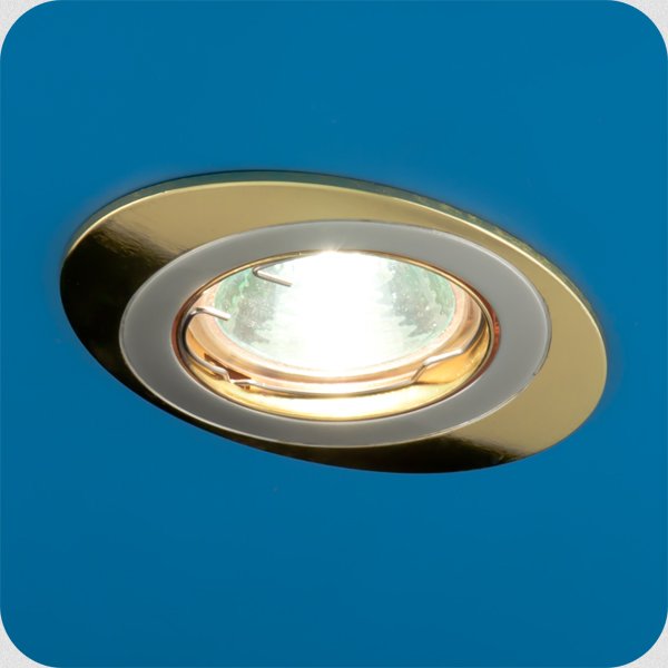 Italmac Orbita 51 1 24 Светильник литой,поворотный,комбин. золото/никель/золото MR 16