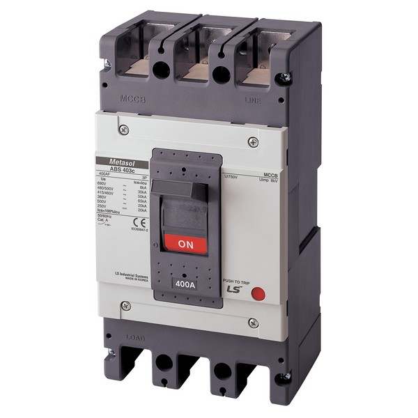 LSIS Автоматический выключатель ABN403c (42/37кА 380/415В) 3Р) 400A 0164000800
