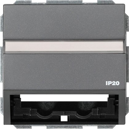 Gira TX-44 Накладка с опорной пластиной для розеток средств связи 087067