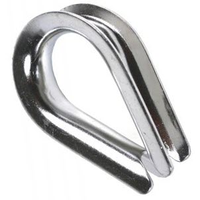 DKC Коуш стальной оцинкованный под трос D6